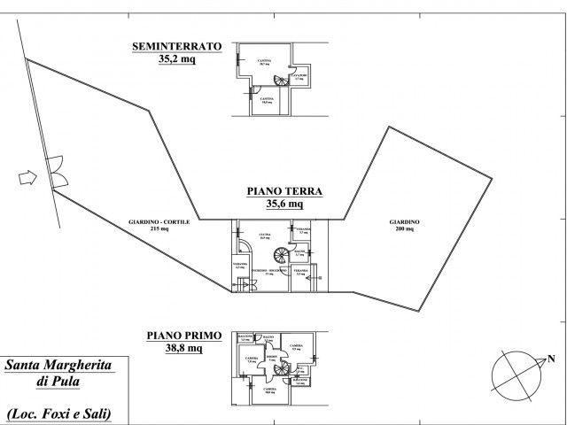 Vacanza in villa o villino a pula strada del pianeta marte