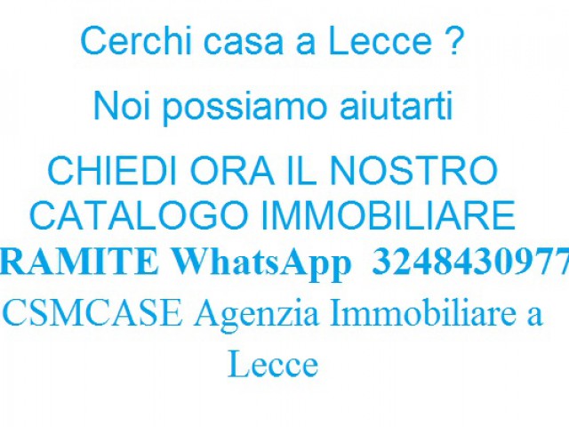 appartamento in affitto a lecce via capitano ritucci