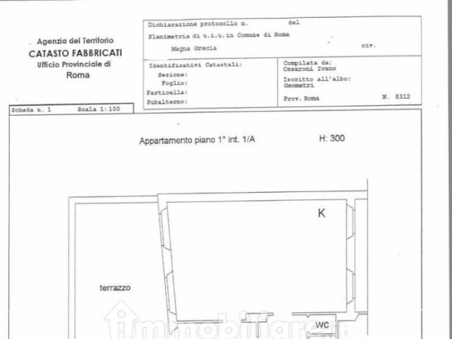 appartamento in vendita a roma